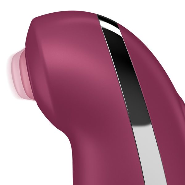 ESTIMULADOR SATISFYER TAP & CLIMAX 2 (VERMELHO) 1 ESTIMULADOR SATISFYER TAP & CLIMAX 2 (VERMELHO)