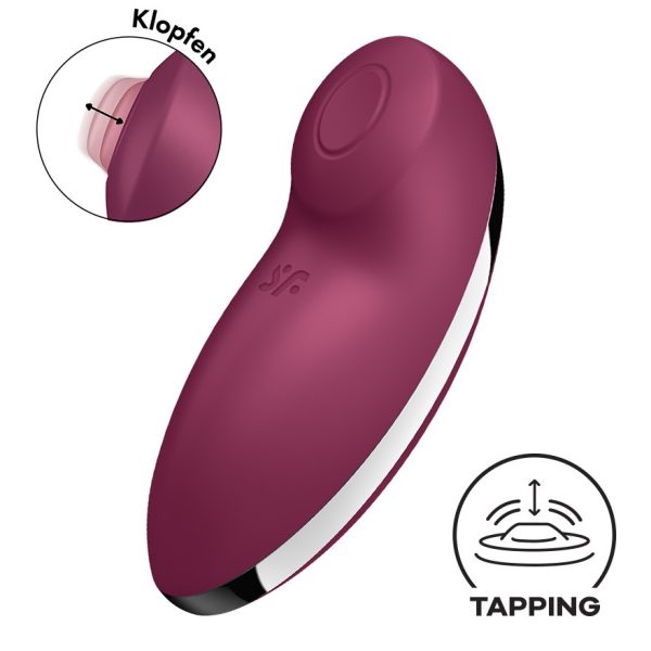 ESTIMULADOR SATISFYER TAP & CLIMAX 2 (VERMELHO) 4 ESTIMULADOR SATISFYER TAP & CLIMAX 2 (VERMELHO)