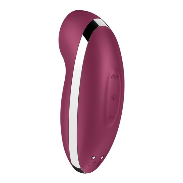 ESTIMULADOR SATISFYER TAP & CLIMAX 2 (VERMELHO) 3 ESTIMULADOR SATISFYER TAP & CLIMAX 2 (VERMELHO)