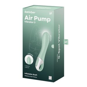 VIBRADOR SATISFYER AIR PUMP 3 (MENTA) 8 VIBRADOR SATISFYER AIR PUMP 3 (MENTA) - Image 3