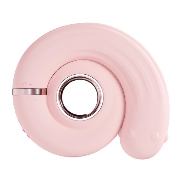VIBRADOR COM PÉROLAS ROTATIVAS PERLES (ROSA)