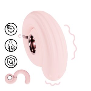 VIBRADOR COM PÉROLAS ROTATIVAS PERLES (ROSA) - Image 5