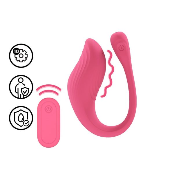 OVO VIBRATÓRIO G-SPOT VIBE COM COMANDO (ROSA)