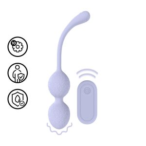 BOLAS VAGINAIS BEAD KEGEL COM VIBRAÇÃO E COMANDO (LAVENDER) - Image 6