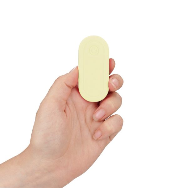 OVO VIBRATÓRIO G-SPOT VIBE COM COMANDO (AMARELO)