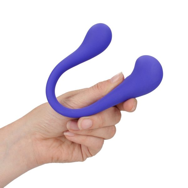 VIBRADOR FLEXÍVEL LOVELINE COM COMANDO (ROXO)