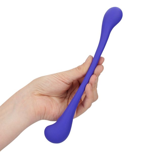 VIBRADOR FLEXÍVEL LOVELINE COM COMANDO (ROXO)