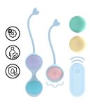 BOLAS VAGINAIS KEGEL KIT VIBRATÓRIAS (COM 5 PESOS) | ROXO