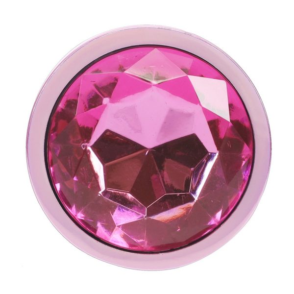 CONJUNTO DE 3 PLUGS ANAIS EM METAL PARIS COLLECTION (ROSA)