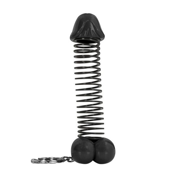 PORTA-CHAVES ERÓTICO SUPER JOHN (PRETO)