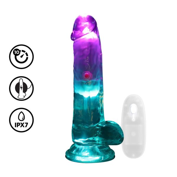 VIBRADOR COM LED E COMANDO