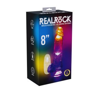 VIBRADOR COM LED E COMANDO REALROCK | 20 CM 7 VIBRADOR COM LED E COMANDO REALROCK | 20 CM - Image 4