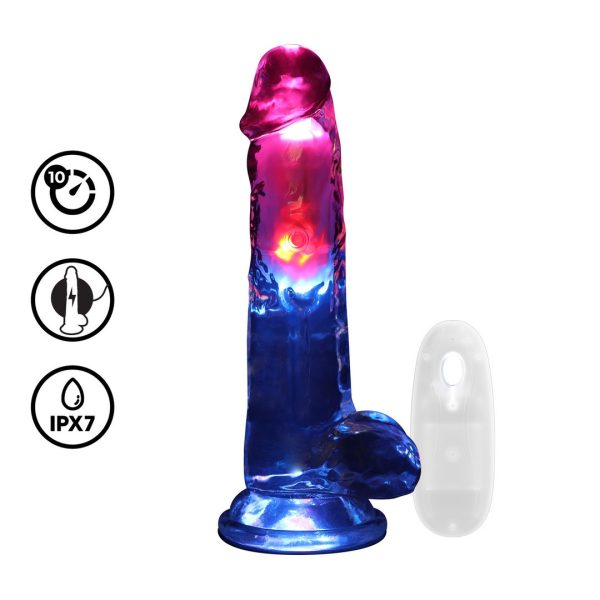 VIBRADOR COM LED E COMANDO