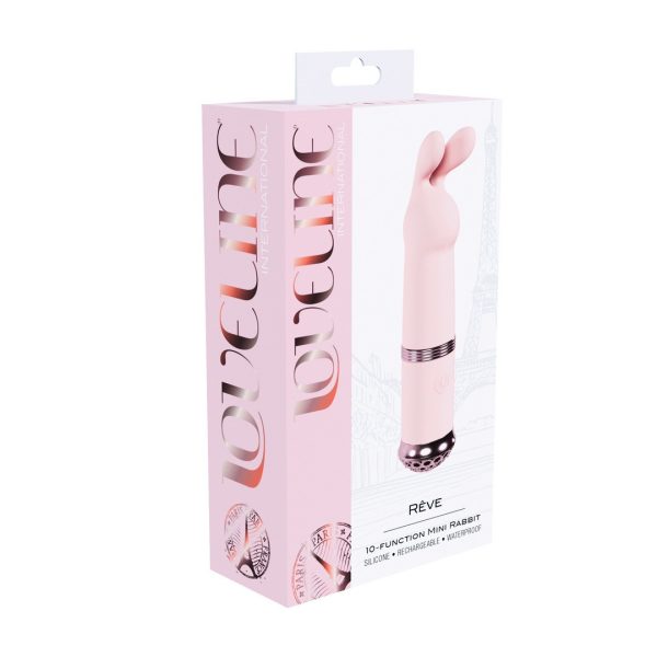 MINI VIBRADOR RABBIT REVE (ROSA)