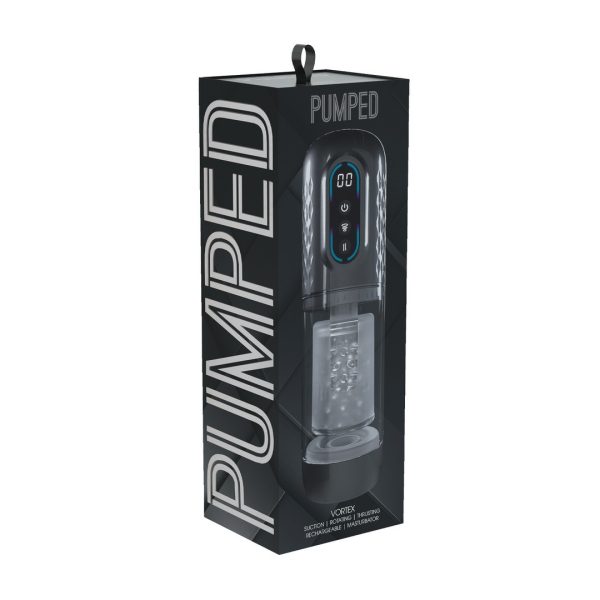 MASTURBADOR VIBRATÓRIO VORTEX (SUCÇÃO E IMPULSO)