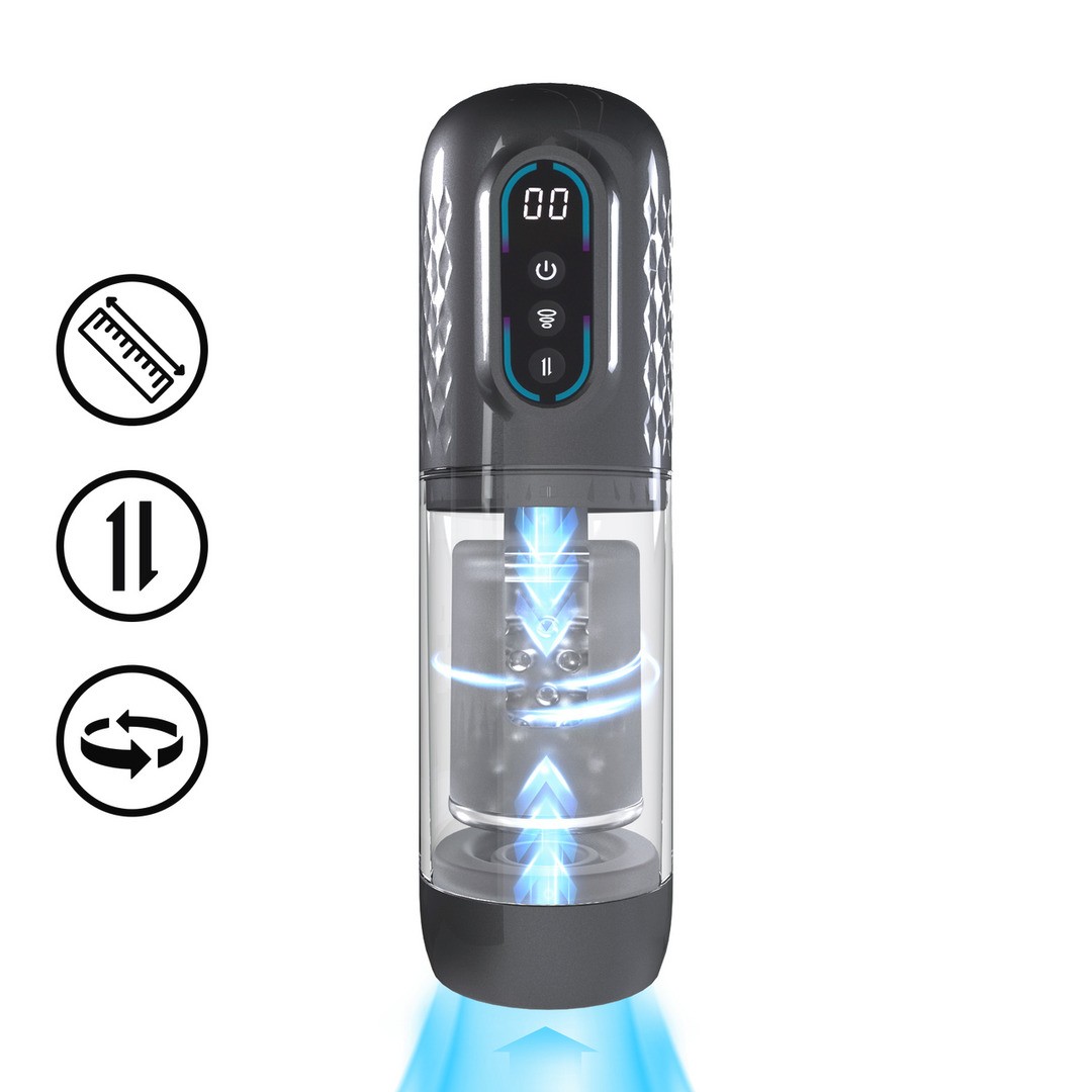 MASTURBADOR VIBRATÓRIO VORTEX