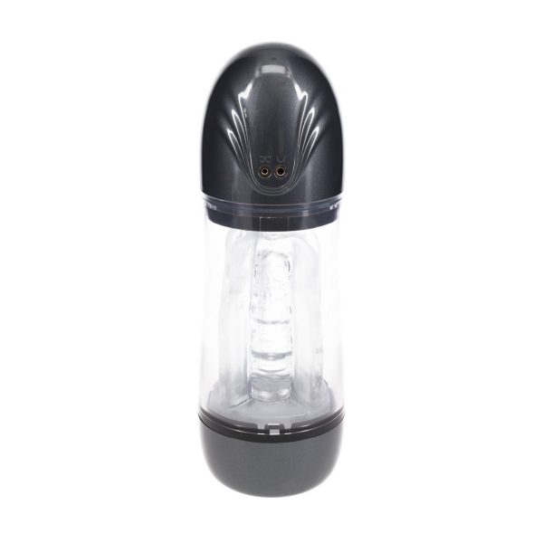 BOMBA DE MASTURBAÇÃO SONICPULL (SUCÇÃO E VIBRAÇÃO) | GUN METAL