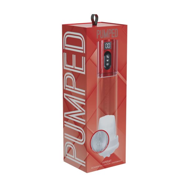 BOMBA MASTURBADORA MAXLIFT (COM SUCÇÃO) | VERMELHO