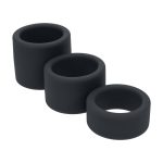 CONJUNTO DE 3 EXTENSORES PARA TESTÍCULOS LEVELZ | S/M/L PRETO