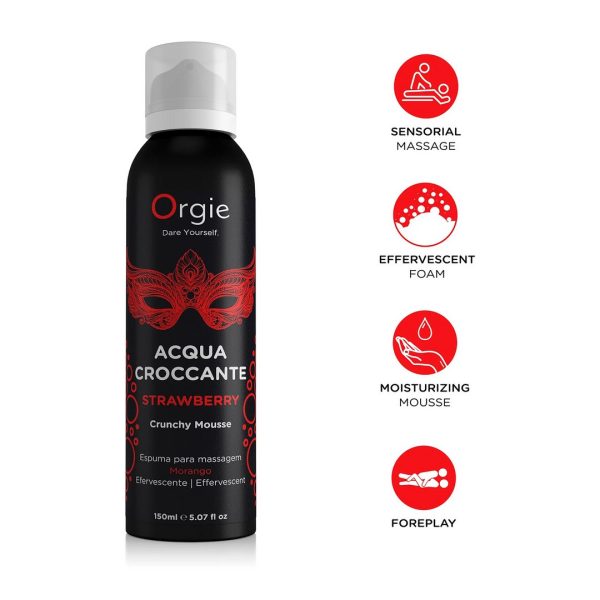 ESPUMA DE MASSAGEM ACQUA CROCCANTE (MORANGO) | 150ML