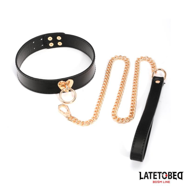 LATETOBED BDSM LINE – KIT BONDAGE DE 8 PEÇAS EM COURO COM MALA DE ARMAZENAMENTO