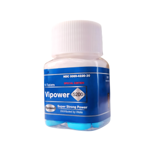 VIPOWER - 5200 SPECIAL EDITION | 10 COMPRIMIDOS 5 VIPOWER - 5200 SUPER STRONG POWER (SPECIAL EDITION)