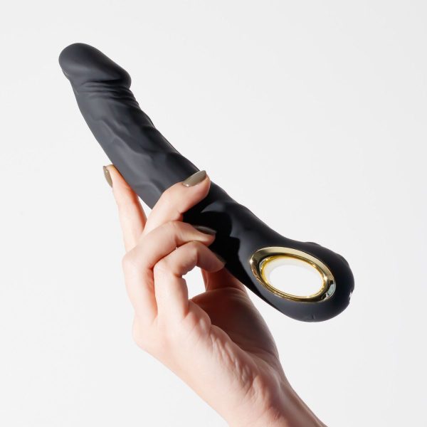 VIBRADOR REALISTA MAGNUS CRUSHIOUS (PRETO)
