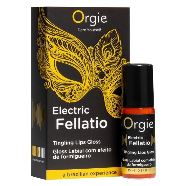 GLOSS COM EFEITO VIBRATÓRIO ELECTRIC FELLATIO | 10ML