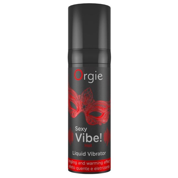 GEL COM VIBRAÇÃO E EFEITO DE AQUECIMENTO SEXY VIBE | 15ML