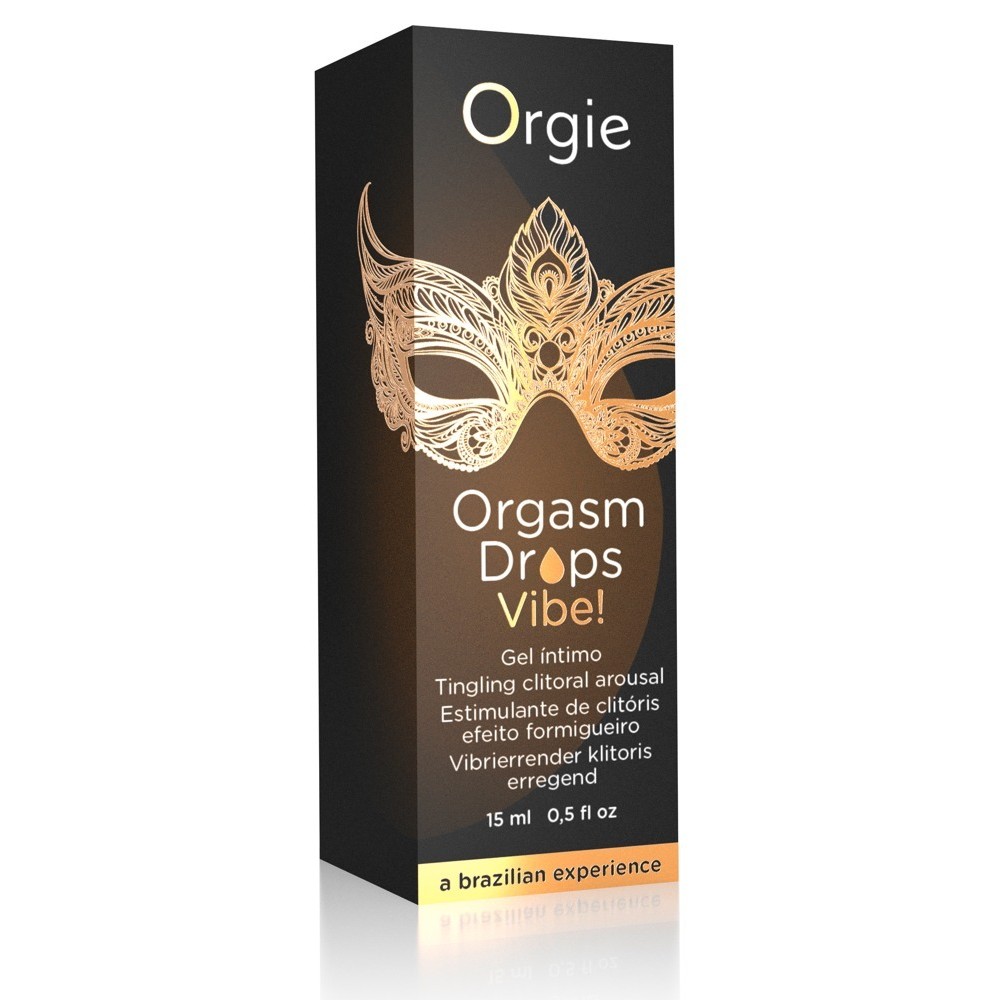 GOTAS COM EFEITO VIBRATÓRIO ORGASM DROPS