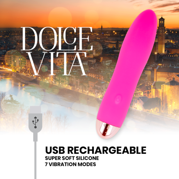 VIBRADOR FOUR COM 7 VELOCIDADES (ROSA)