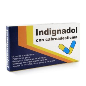 DIABLO GOLOSO - CAJA DE MEDICAMENTOS INDIGNADOL - Image 1