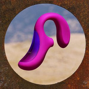 VIBRADOR DUPLO ENIGMA CRUISE (ONDAS SÓNICAS) | ROXO - Image 5