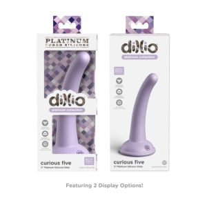 DILDO DILLIO CURIOUS (LILÁS) | 12,7 CM - Image 2