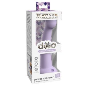 DILDO DILLIO SECRET EXPLORER (LILÁS) | 15,24 CM - Image 5