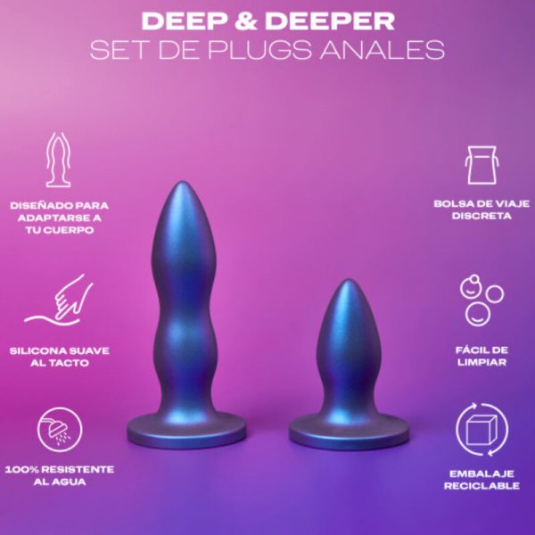 2 PLUGS ANAIS DUREX DEEP & DEEPER