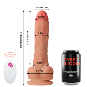 CYBER SILICOCK - REALÍSTICO CONTROL REMOTO MASTER HUCK 20.9 CM -O- 4 CM - Image 2