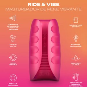 MASTURBADOR MASCULINO DUREX RIDE & VIBE - Image 2