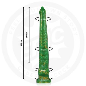 DILDO HYLOS BRILHO VERDE - Image 3
