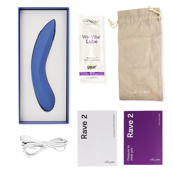 VIBRADOR DO PONTO G RAVE 2 (AZUL)