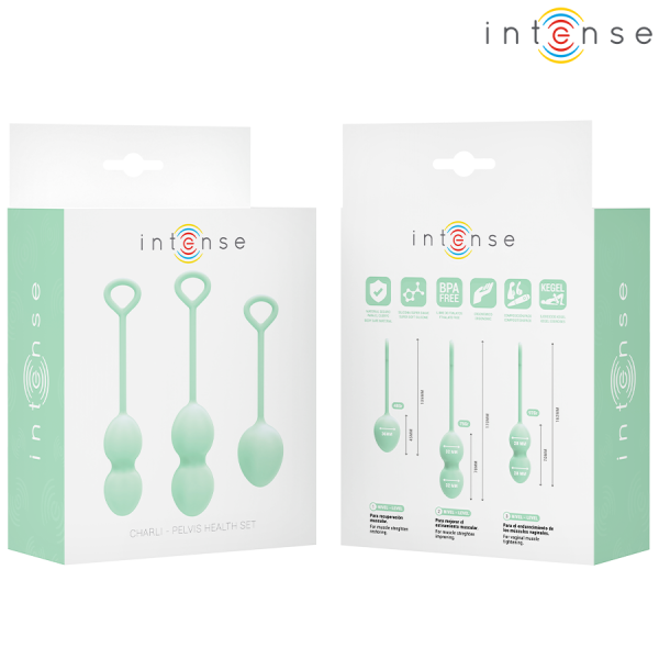 KIT DE BOLAS KEGEL CHARLI (JADE)
