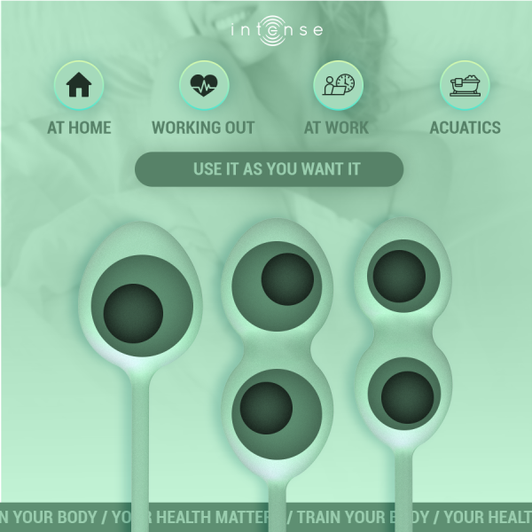 KIT DE BOLAS KEGEL CHARLI (JADE)