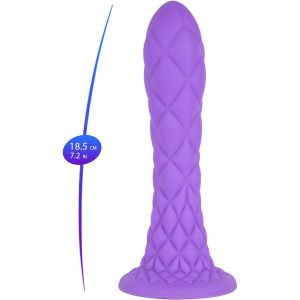 DILDO DREAMY TERMOREATIVO (LILÁS) | 18.5 CM - Image 6