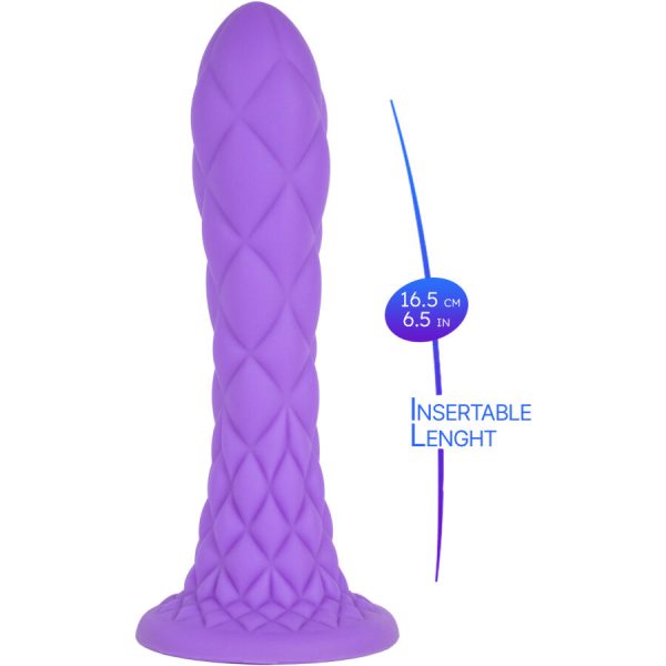 DILDO DREAMY TERMOREATIVO (LILÁS) | 18.5 CM