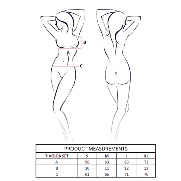 CONJUNTO DE 2 PEÇAS TIVOLEA (ROSA CLARO) | L/XL