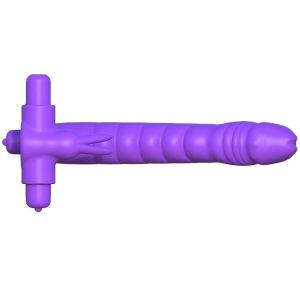 ANEL COM DILDO PARA PENETRAÇÃO DUPLA + RABBIT - Image 5