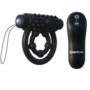ANEL PARA O PÉNIS COM ESTIMULADOR DE CLÍTORIS E COMANDO C-RINGZ - Image 2