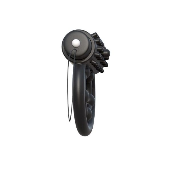 ANEL PARA O PÉNIS COM ESTIMULADOR DE CLÍTORIS E COMANDO C-RINGZ