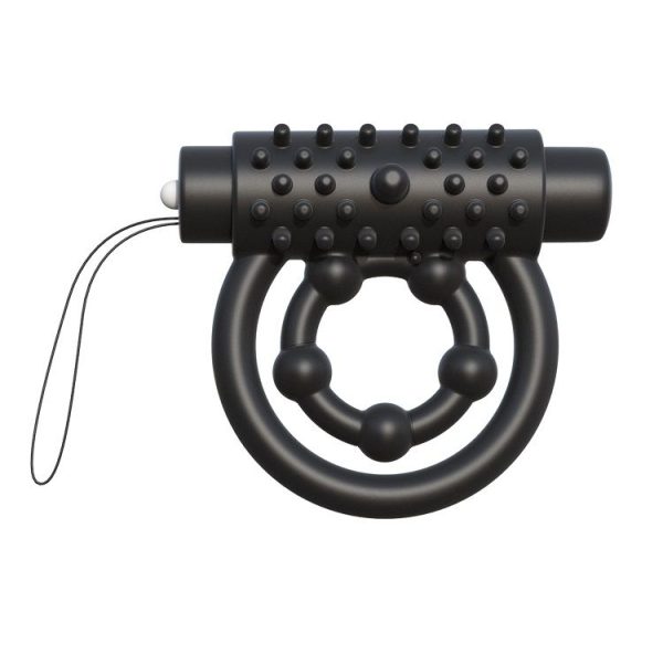 ANEL PARA O PÉNIS COM ESTIMULADOR DE CLÍTORIS E COMANDO C-RINGZ
