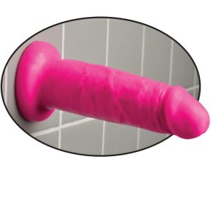DILDO REALÍSTICO CHUB COM VENTOSA (ROSA) | 15.2 CM - Image 3
